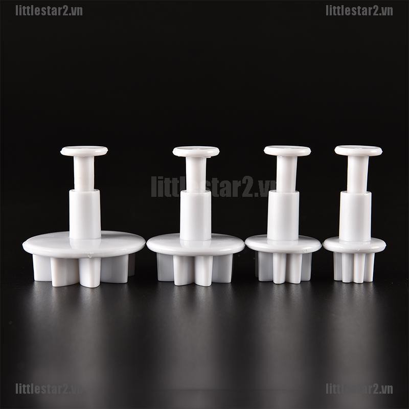 {MUV} 4X Cake Fondant Sugarcraft Decor Cookie Mould Mold Plunger Daisy Flower Cutter{CC}