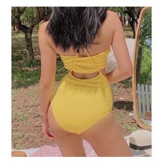Bikini 1 mảnh form ống sexy 2 màu