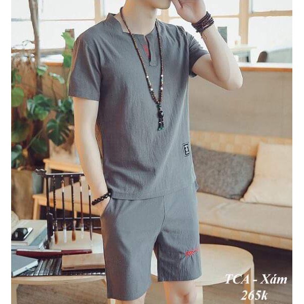 Sét Đũi Nam Hàng Quảng Châu Cao Cấp, Mềm Mại, Thoáng Mát