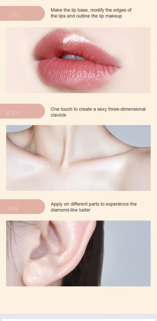 (Hàng Mới Về) Kem Bắt Sáng Dạng Lỏng Trang Điểm Tạo Khuôn Mặt Và Cơ Thể | BigBuy360 - bigbuy360.vn