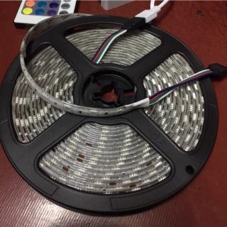 Đèn led 24v chống nước 7 màu Dài 5M không kèm khiển và nguồn