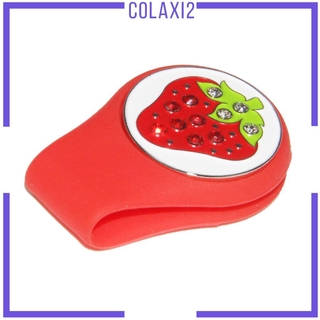 Magnetic Golf Hat Clip Golf Ball Marker with Detachable Pattern Plate Blue