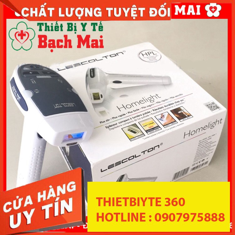 TBYT999 Máy Triệt Lông Vĩnh Viễn Tại Nhà LESCOLTON T006 [Triệt lông + trẻ Hóa Da] NEW