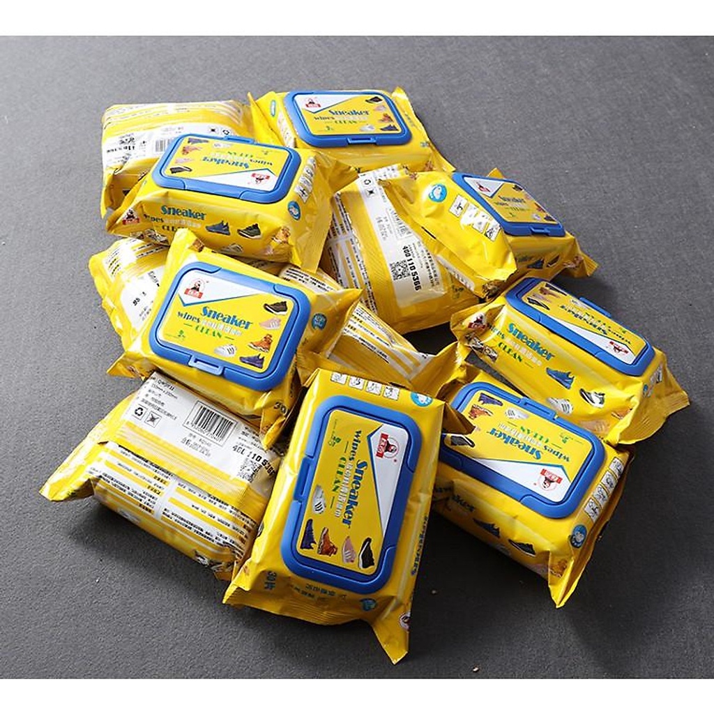 Khăn Giấy Lau Giày Thần Thánh gói 30 Tờ