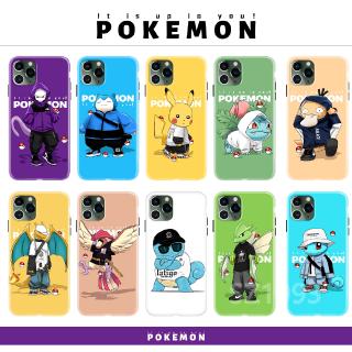 Ốp điện thoại mềm IMD hình Pokemon Pikachu cho Iphone 11 Pro Max X XS XR XSMax 8 7 6 Plus SE 2020
