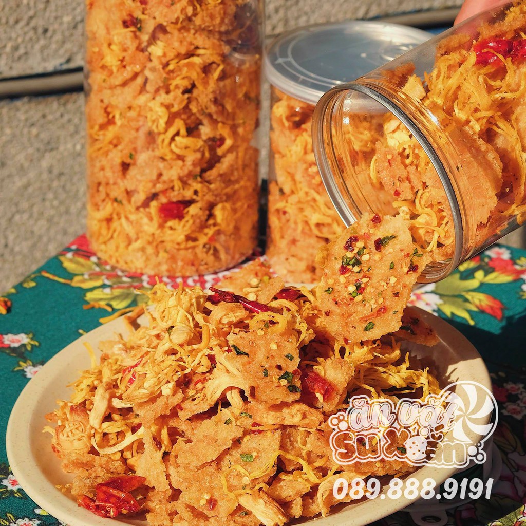 Cơm cháy lắc khô gà giòn rụm Ăn Vặt Su Xoắn | BigBuy360 - bigbuy360.vn