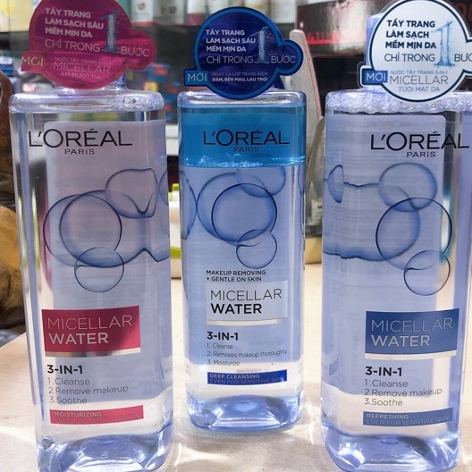 ✅ ( Chính hãng) NƯỚC TẨY TRANG LOREAL 3 IN 1 400ML | BigBuy360 - bigbuy360.vn