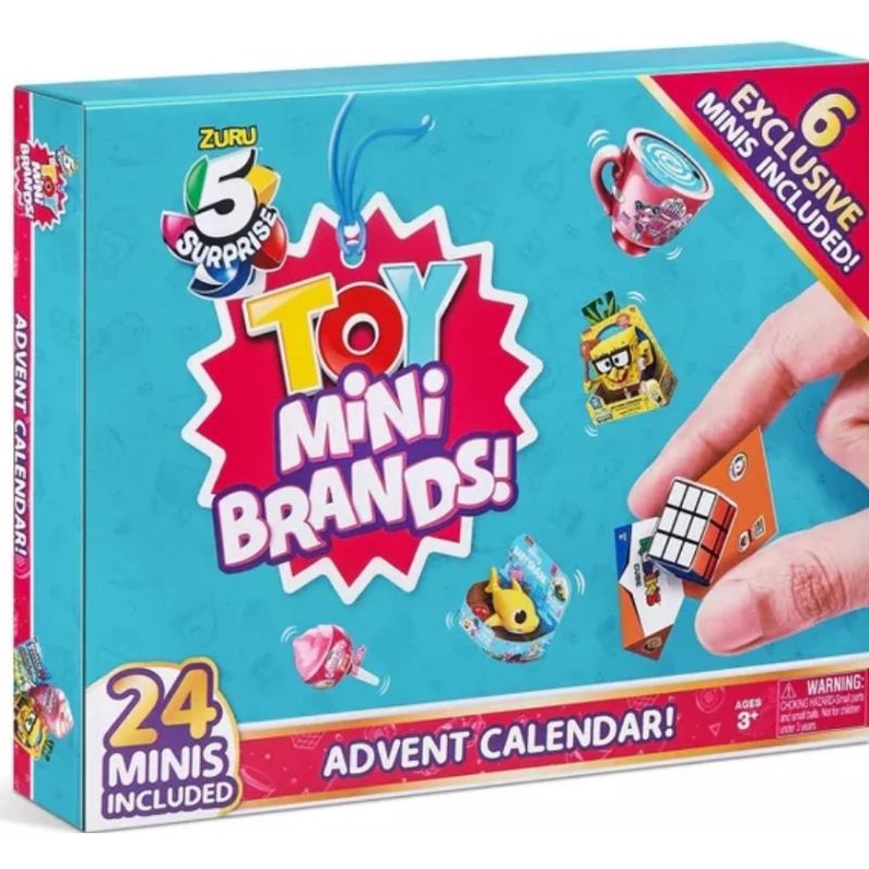Set 24  mini Brands Calendar hay 3 quả toy series 1 hay series 2
