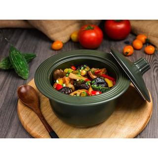 Nồi Sứ Dưỡng Sinh 1 Lít Luộc Rau Củ Không Cần Nước