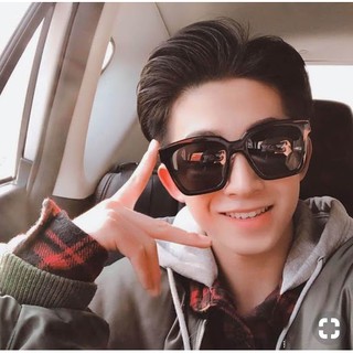 [RẺ VÔ ĐỊCH] Kính Mắt Chữ V Sao Hàn To Đen