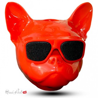 Loa Bluetooth Dog Bull đeo kính cực cool
