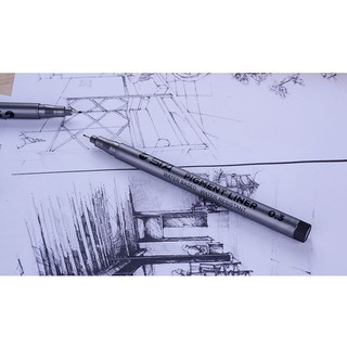 Bút Lẻ Vẽ Nét Mỹ Thuật  STA có 9 size ngòi