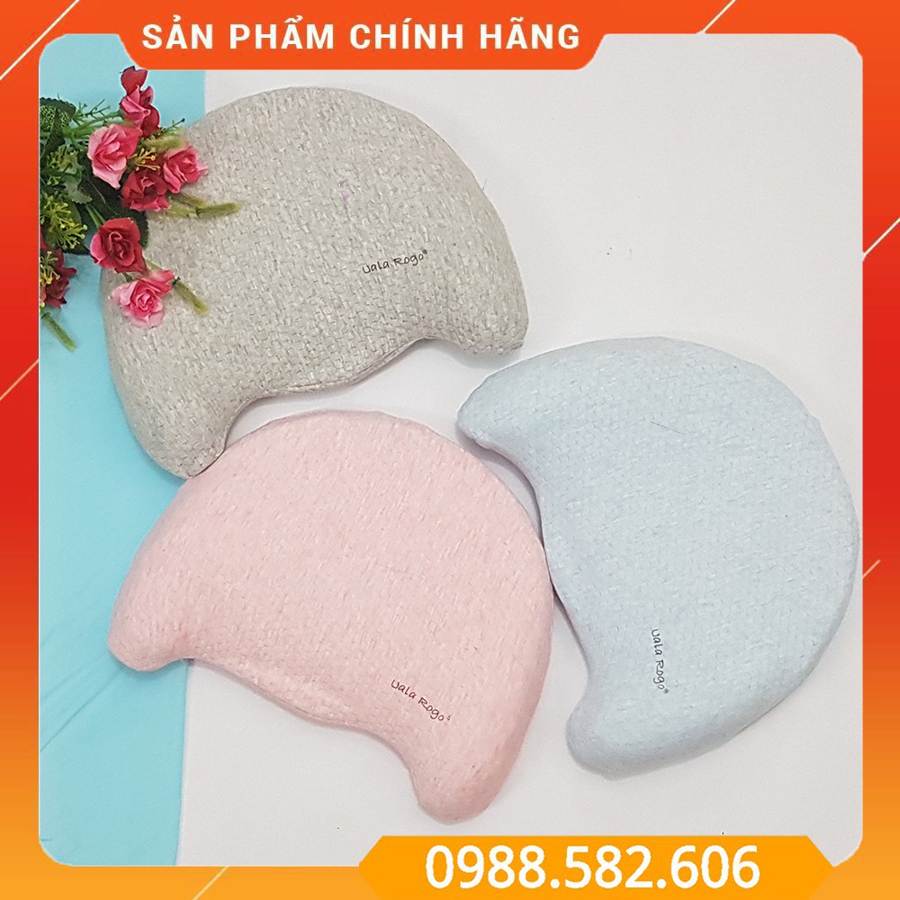 Gối Cao Su Chống Ngạt Uala & Rogo Cho Bé Sơ Sinh- Kích thước 28,5x22x4,5cm - 8939001588830