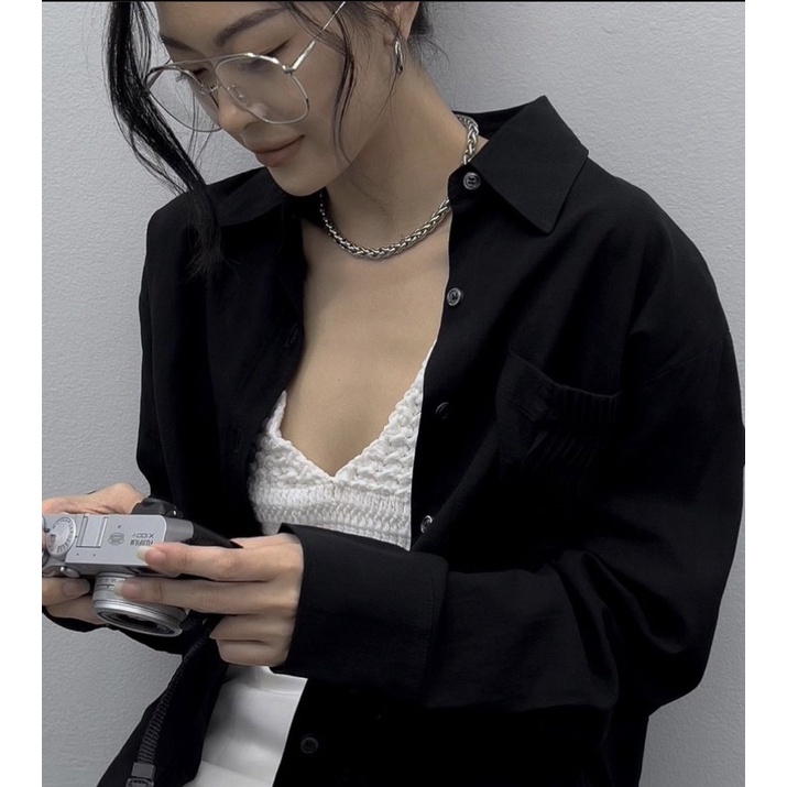 Kính Tròn Oversize Phong Cách Retro Dành cho Nam Và Nữ