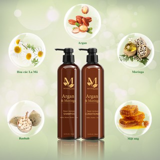 [Hàng công ty]  dầu gội hữu cơ Motherland Argan & Morninga Repair Mosture