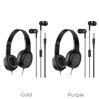 Tai nghe chụp tai Hoco W24 tặng kèm tai nghe 3.5 hàng chính hãng