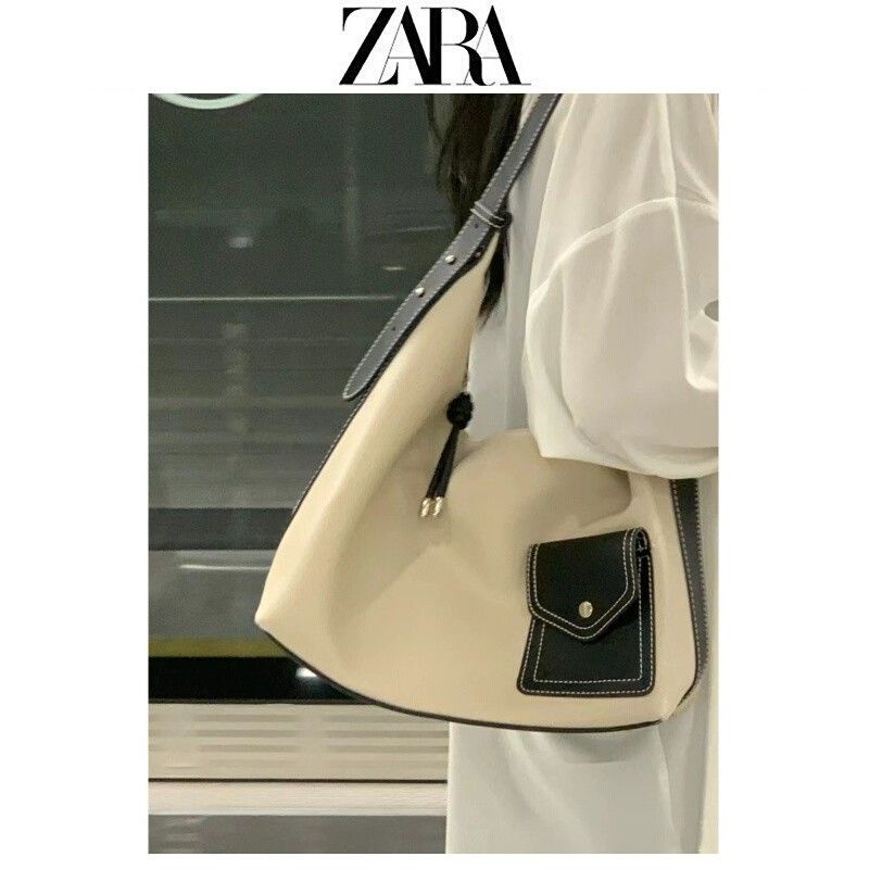Túi Xách Đeo Vai Zara Cỡ Lớn Thiết Kế Đơn Giản Dễ Phối Đồ Cho Nữ