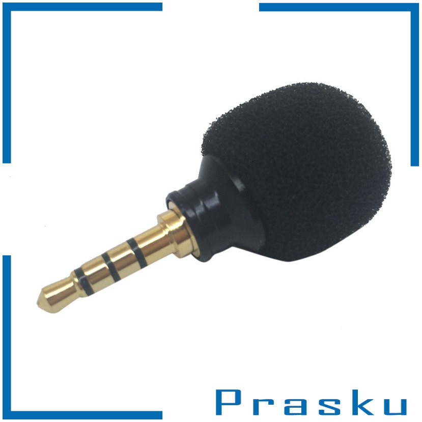 ortable 3.5mm Microphone Mic For Mobile hone Smartphone Cellphone Black