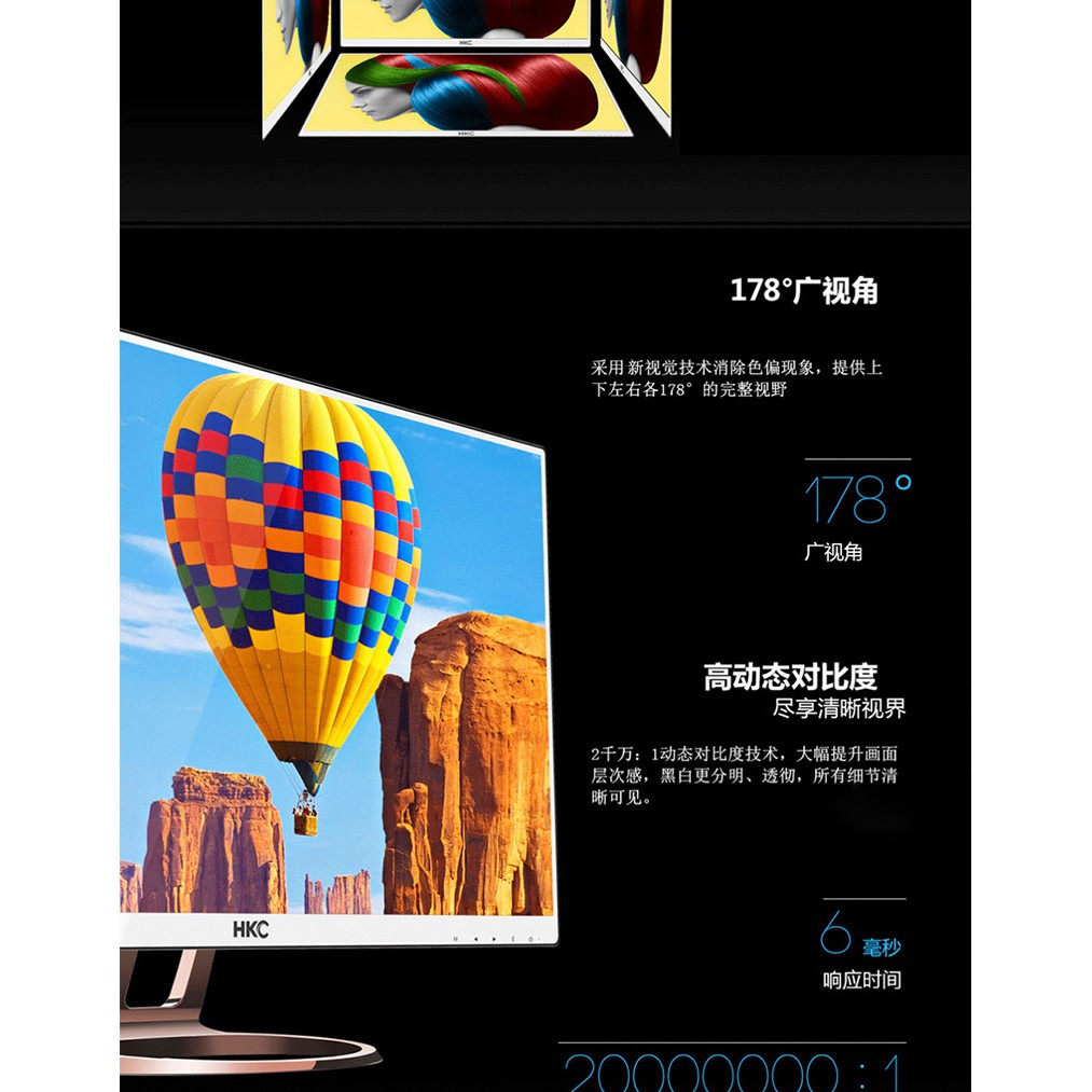 Màn Hình HKC  32inch Full viền IPS full viền