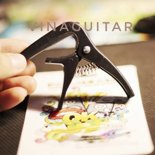 Capo Ukulele Kẹp đàn dày Ziko K-1 tặng pick gảy