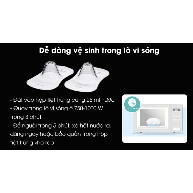 Trợ ti avent-Miếng bảo vê đầu ngực avent size 21mm