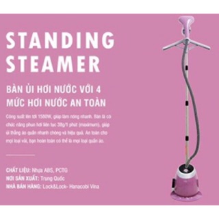 Bàn ủi hơi nước lock&lock