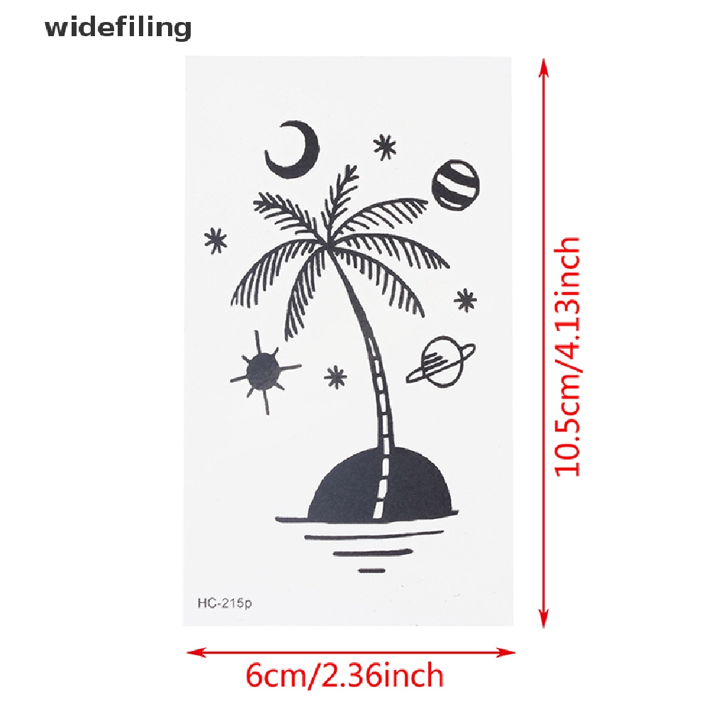 Hình xăm dán tạm thời kiểu dáng độc đáo ấn tượng