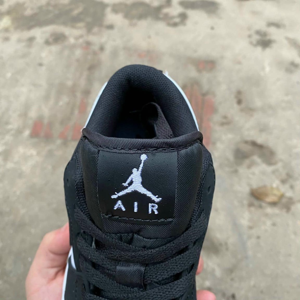 Giày Thể Thao Nam Nữ JD1,JORDAN 1 Panda Đen Trắng Cổ Thấp, Full Box Full Bill, Full Size