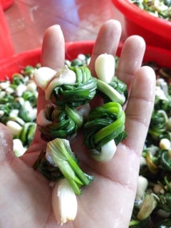 Củ kiệu cuốn lá thơm ngon 500g