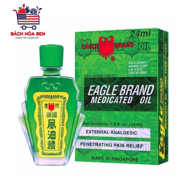 DẦU GIÓ XANH EAGLE BRAND MỸ