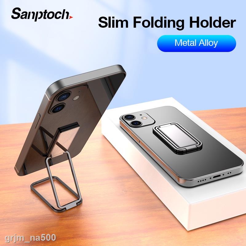 FREE SHIP Sanptoch Slim Gấp Ngón tay đeo nhẫn Giá đỡ điện thoại kim loại siêu mỏng 360 độ cho máy tính bảng điện thoại t