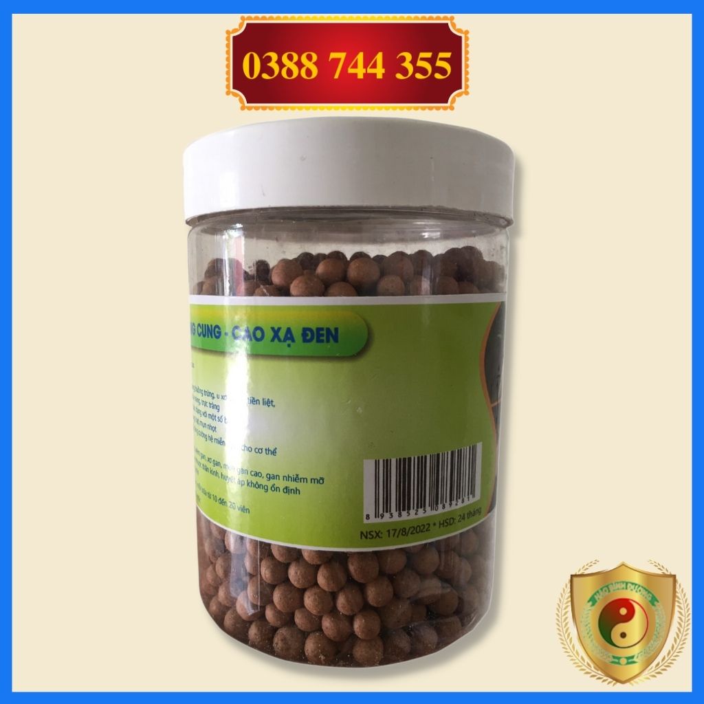 ✅ Viên Trinh Nữ Hoàng Cung Cao Xạ Đen Giúp Tiêu Trừ Khối U, U Xơ Tử Cung, U Nang Buồng Trứng, Tuyến Giáp