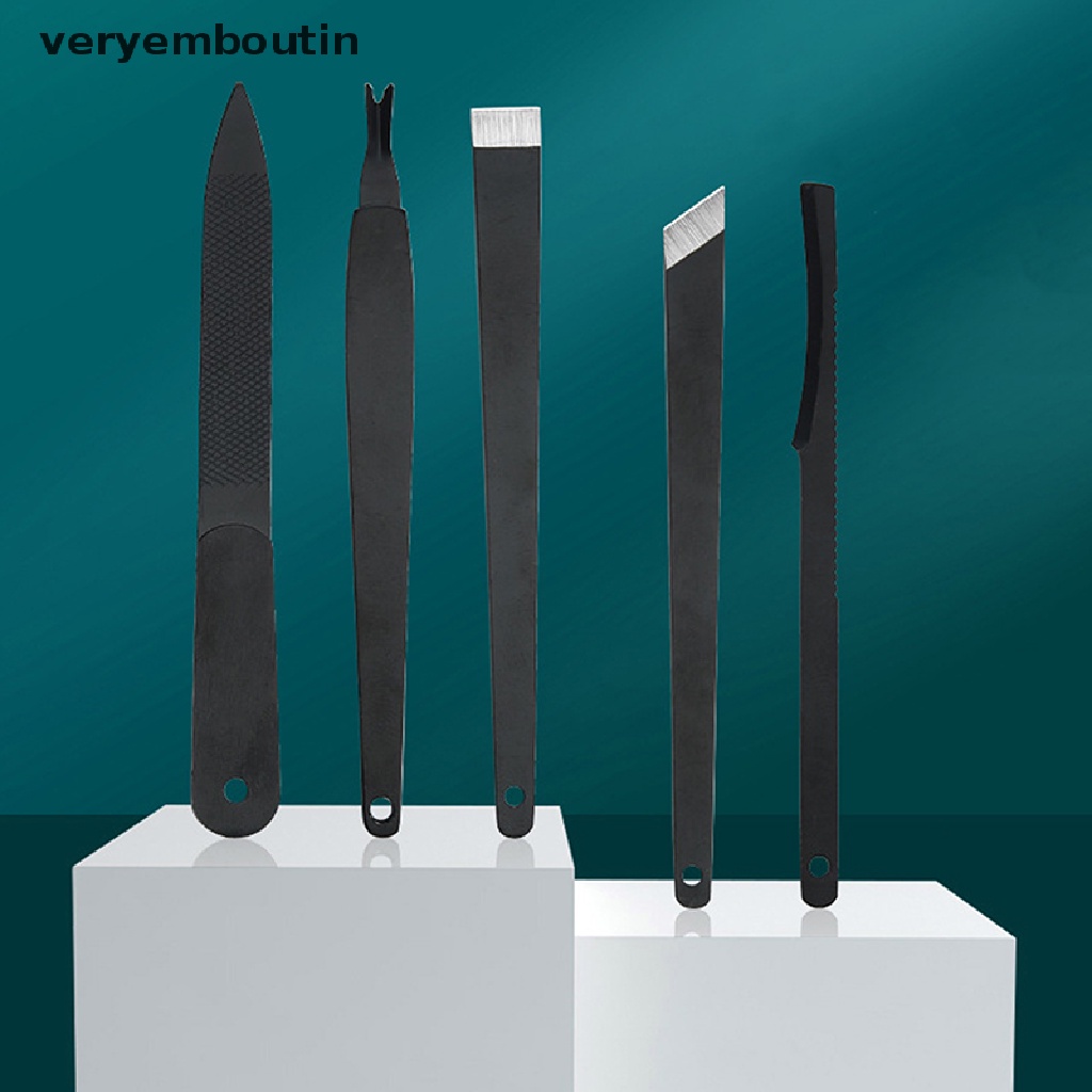 Set 5 Dụng Cụ Tẩy Tế Bào Chết Chăm Sóc Móng Tiện Dụng