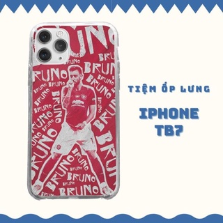 Ốp lưng Bruno Fernandes ăn mừng CLB Manchester United cho Iphone 5 6 7 8 Plus 11 12 Pro Max X Xr FOO20210179