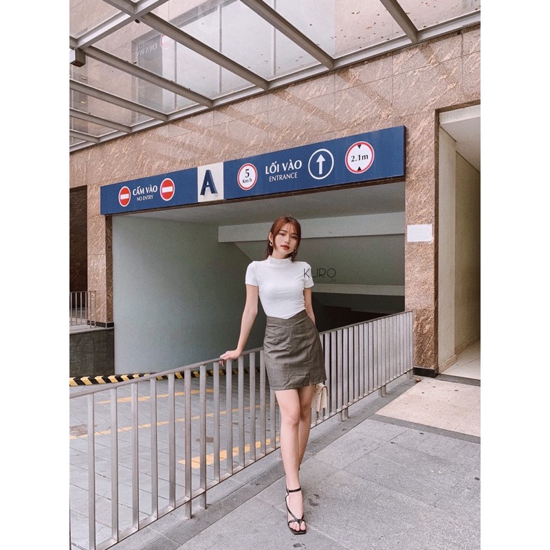 Váy caro lưng V (S/M/L) | BigBuy360 - bigbuy360.vn