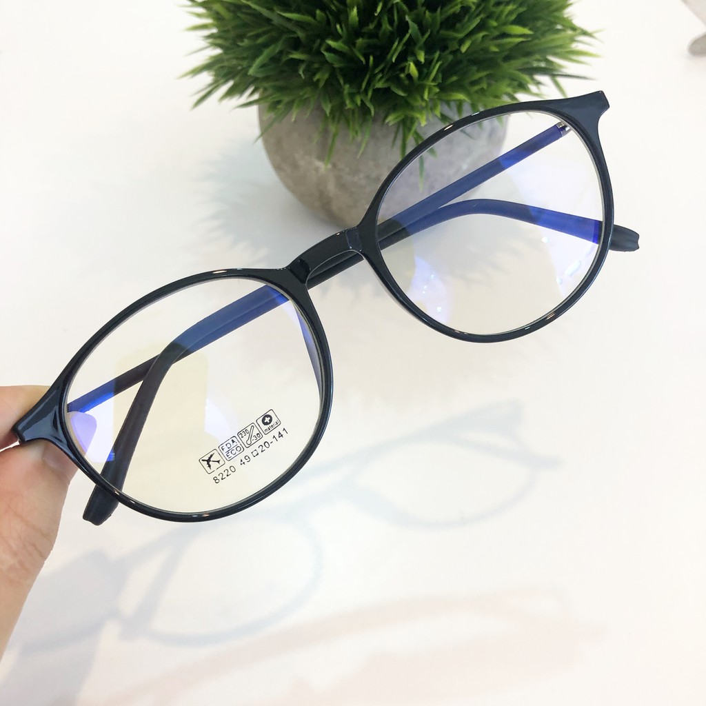 Kính cận nam nữ nhựa dẻo siêu bền, mắt oval nhỏ nhiều màu nhã nhặn Lani 8220 + Lắp Mắt Cận Theo Yêu Cầu | BigBuy360 - bigbuy360.vn