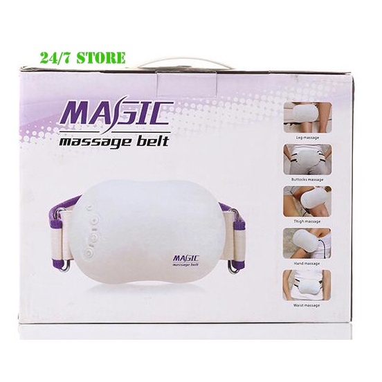 Đai massage Magic cao cấp, Đánh tan mỡ bụng, Máy mát xa bụng giúp đánh tan mỡ thừa, lưu thông máu, giảm mỡ bụng hiệu quả