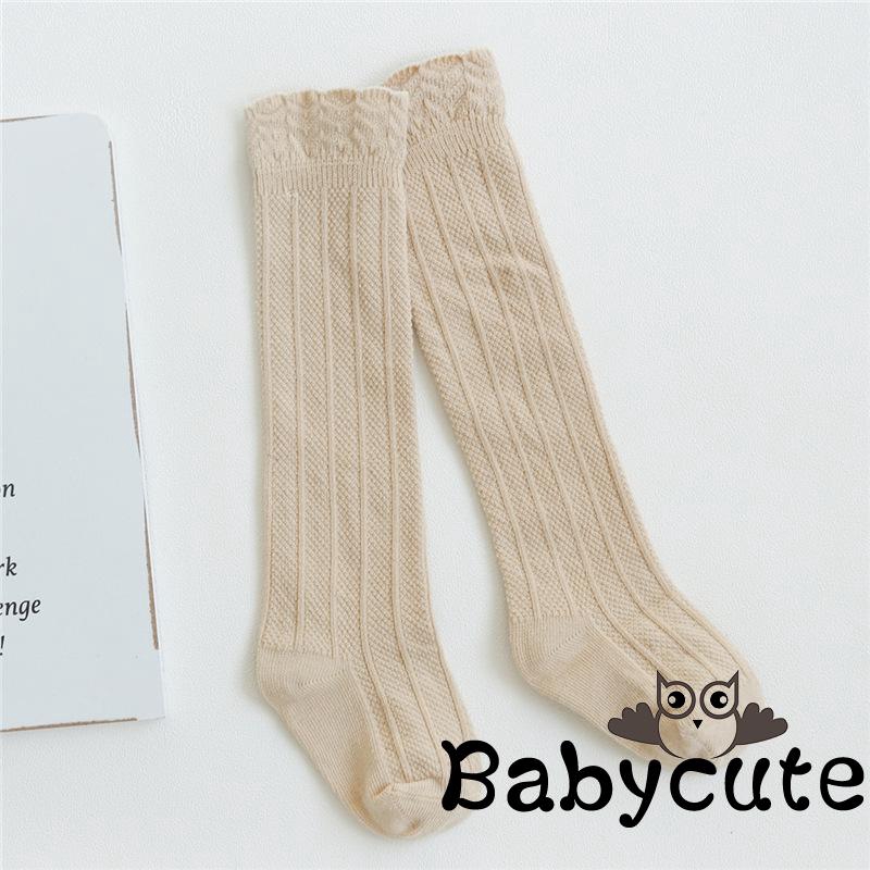 Vớ Cotton Dài Qua Gối Cho Bé Gái Sơ Sinh