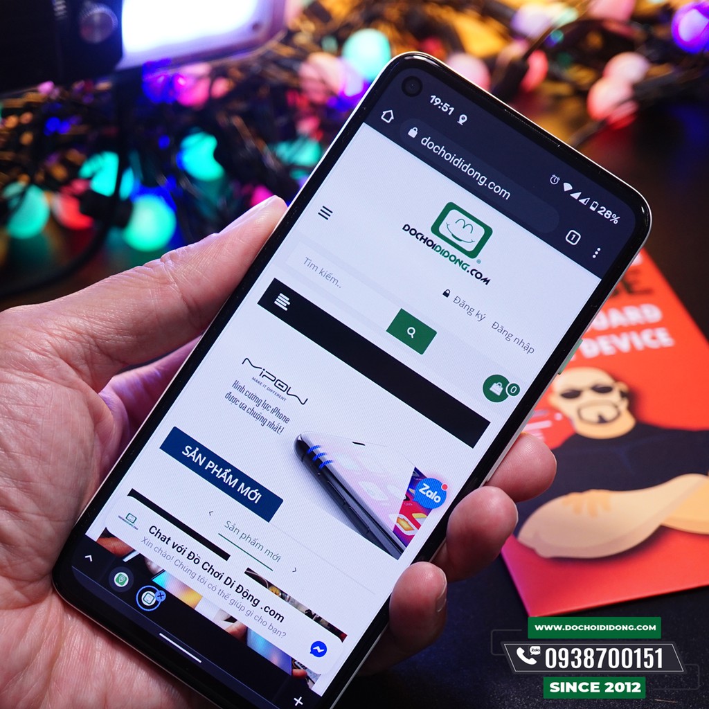 Miếng dán cường lực Google Pixel 4A 5G Zacase