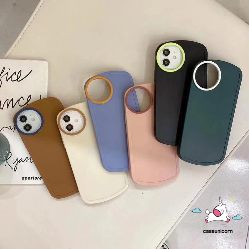 Ốp điện thoại tpu mềm màu trơn chống sốc bảo vệ máy ảnh thích hợp cho iphone 11 12 13 pro max x xr xs max