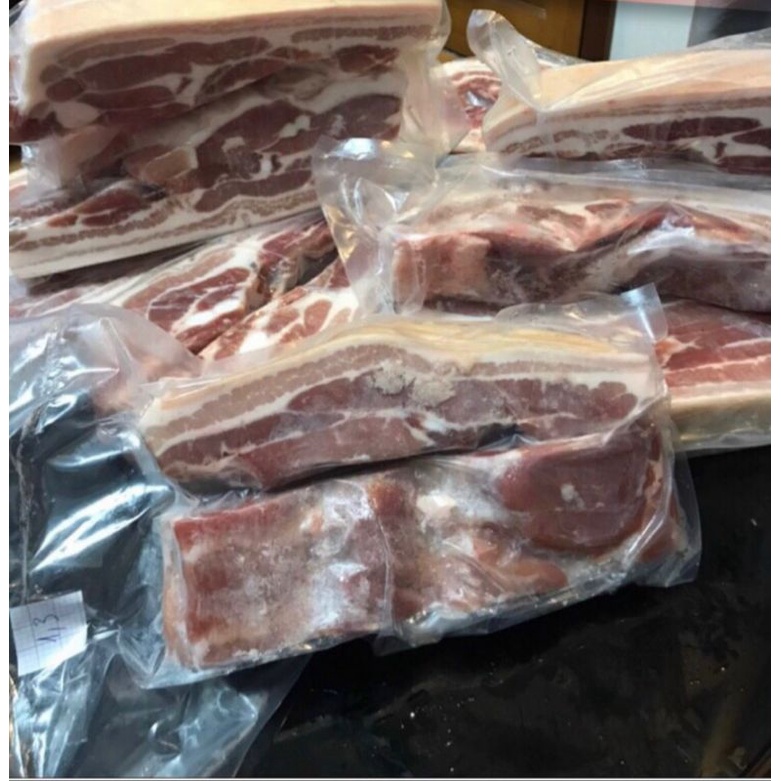 THỊT BA CHỈ LỢN- 1KG-HBT