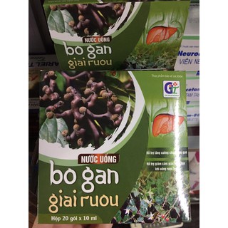 Nước uống bổ gan giải rượu