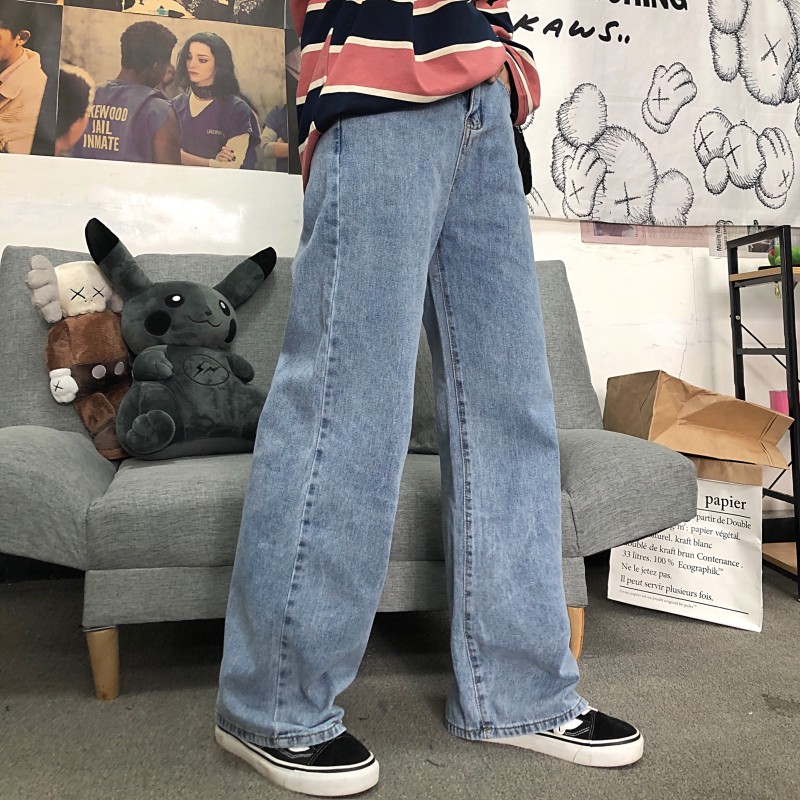 Quần Jean Ống Rộng Theo Phong Cách Retro | BigBuy360 - bigbuy360.vn
