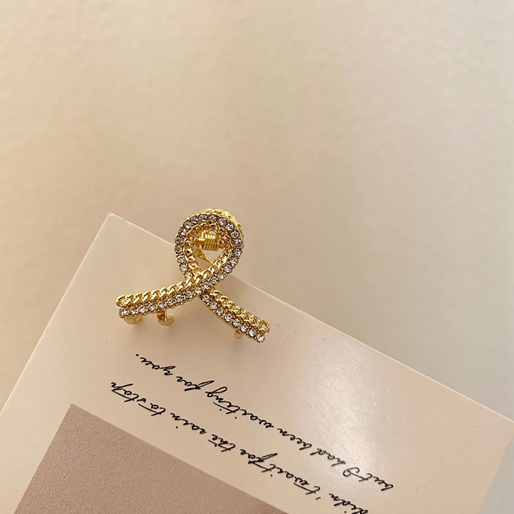 Kẹp Tóc Móng Vuốt Chéo Lấp Lánh Dễ Thương Phong Cách Hàn Quốc|Kẹp Tóc Thiết Kế Xinh Xắn Cho Bé Gái