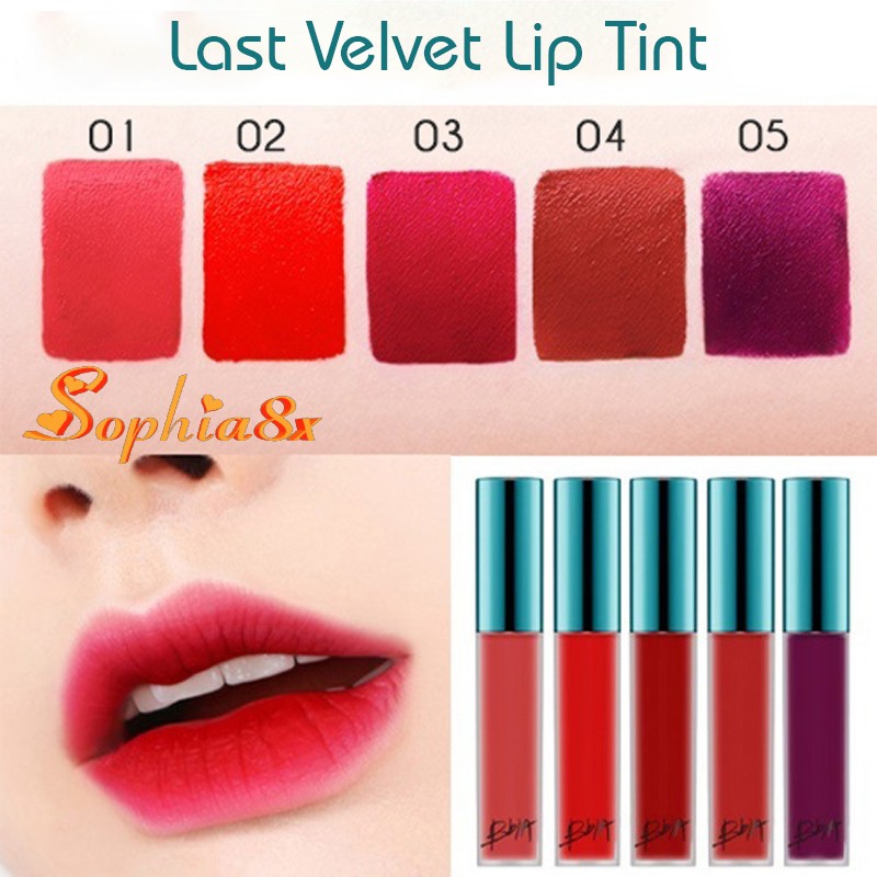 [HOT TREND] Son kem lì Last Velvet Lip Tint Hottest Series Version 4 16-20