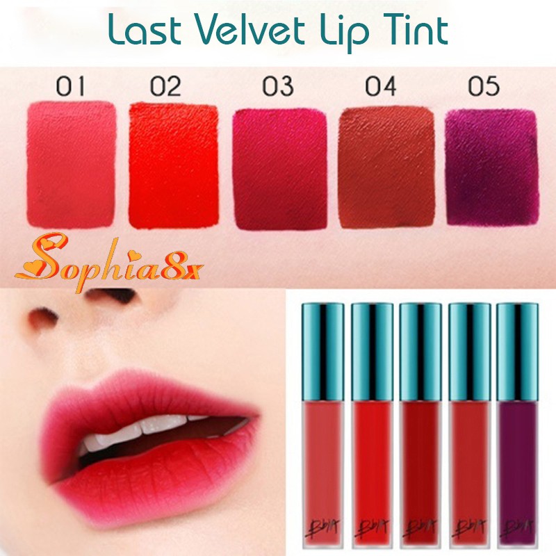 Son kem lì Last Velvet Lip Tint Hottest Series Version 4 16-20