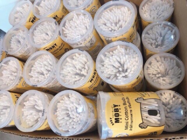 Tăm Bông Cho Bé Moby Nhập Khẩu Thái Lan