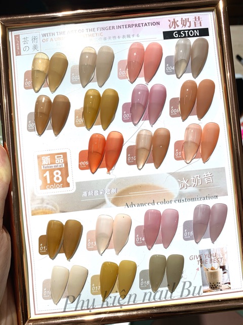 Sơn gel thạch pastel hãng GSTon