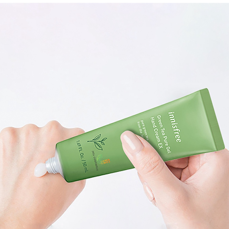 Kem Dưỡng Tay Innisfree Green Tea Pure Gel Hand Cream EX 50ml