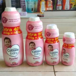 (Hàng Mới Về) Phấn Bột Cussons 200g + 100g Cho Bé